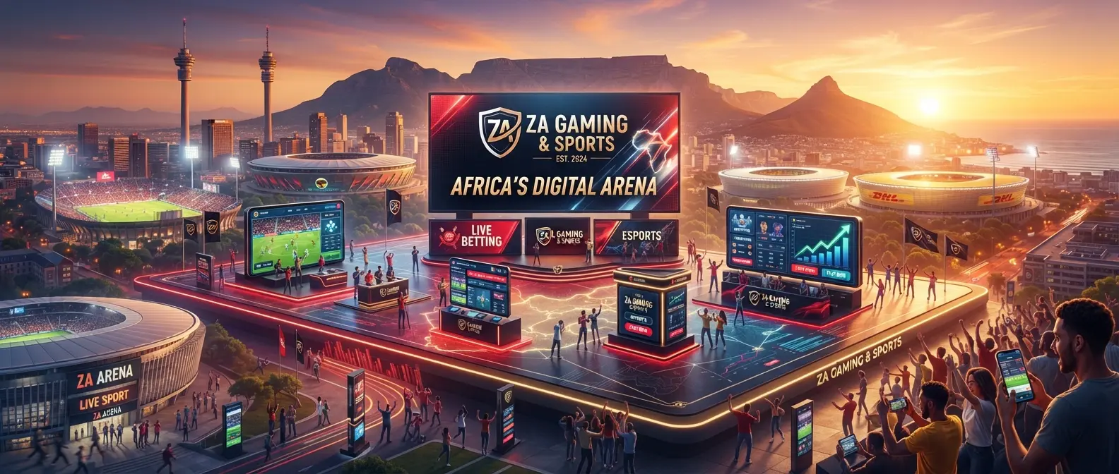 Illustration of BetX and BetXchange brand growth in South Africa