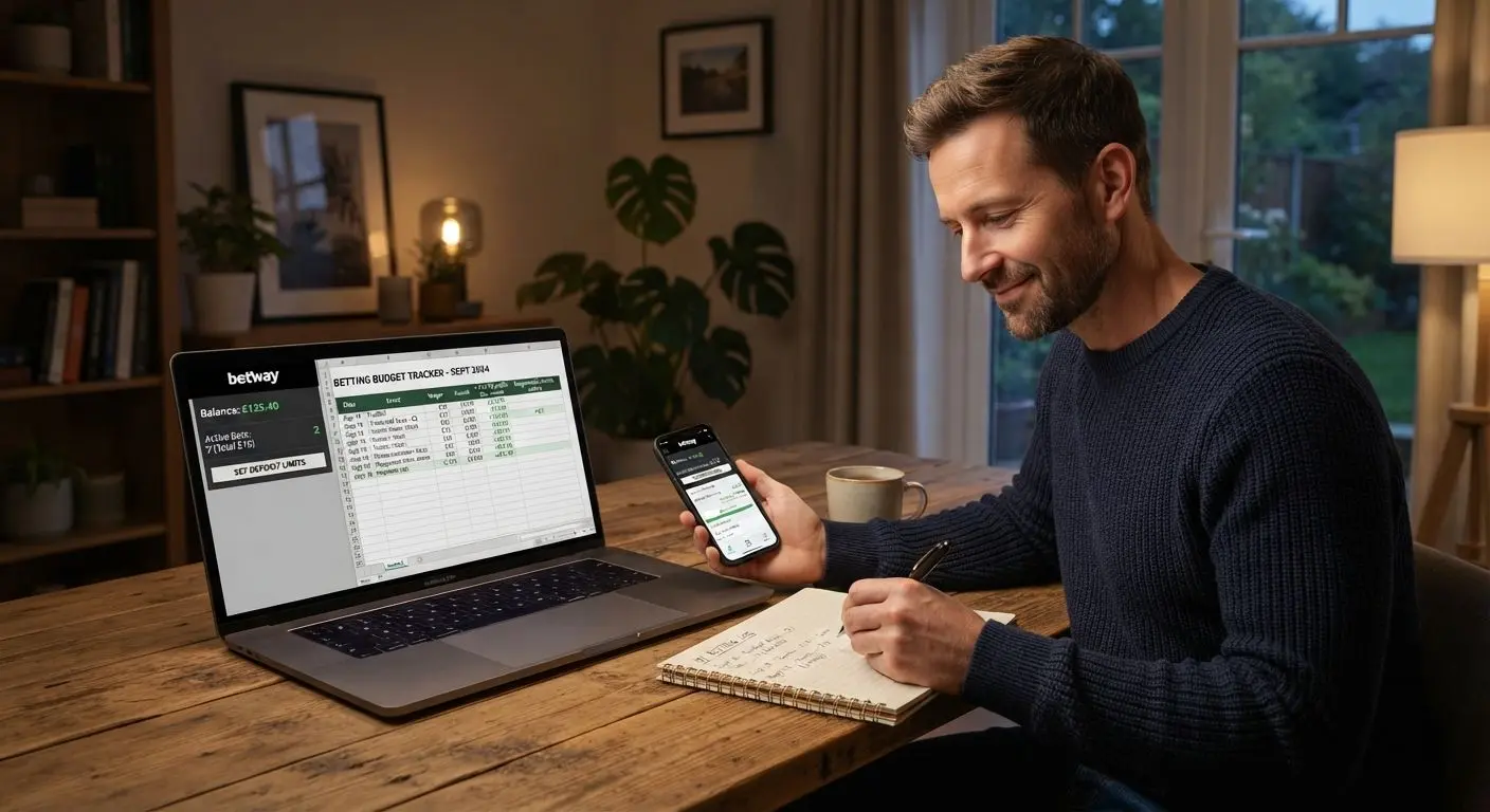 Responsible betting and bankroll management on laptop and phone