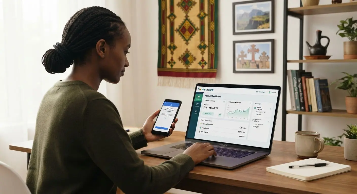 Betx ET login access on laptop and phone in Ethiopia