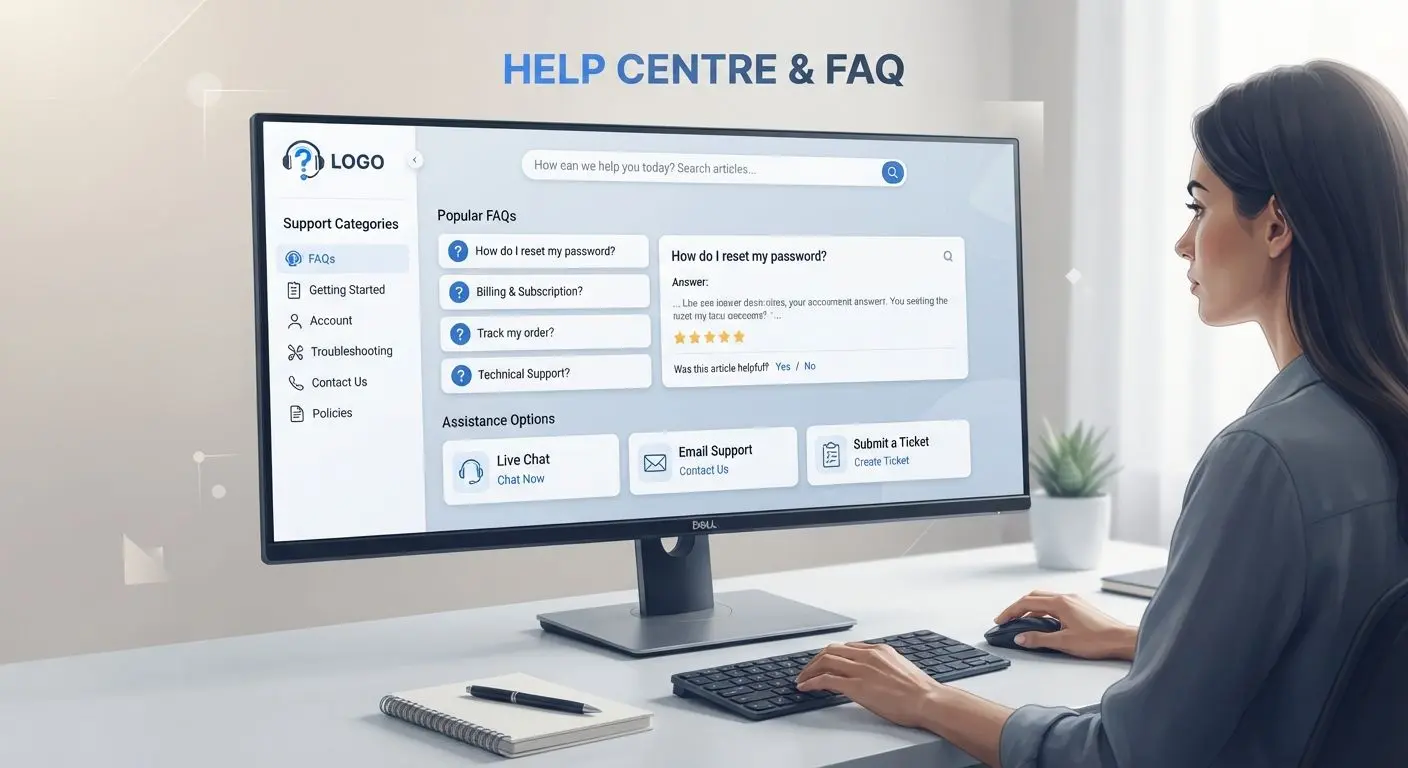 FAQ and help centre illustration for BetX Lesotho login support