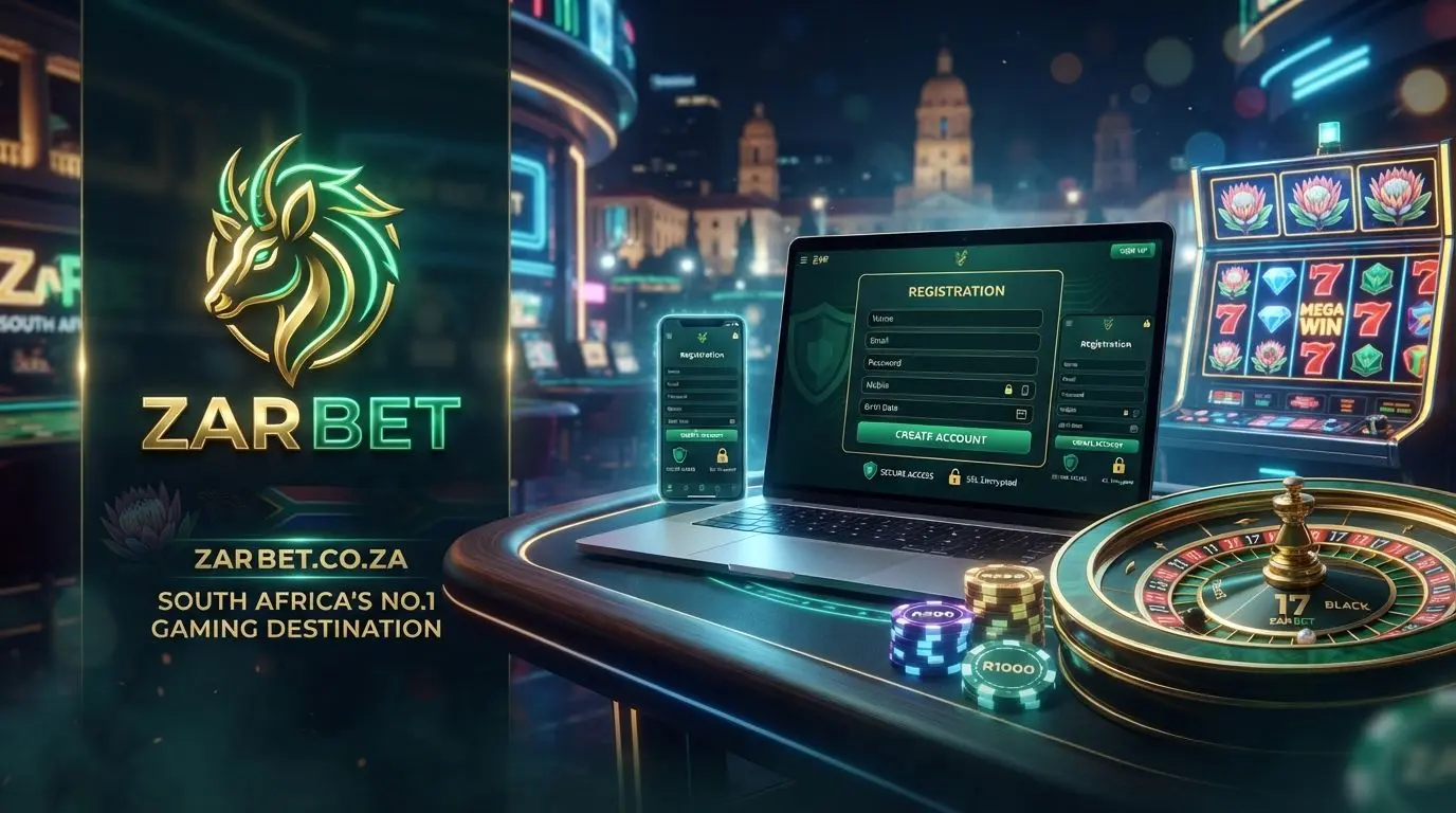 BetXchange style sign up banner with gaming elements and secure account access visuals